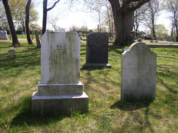 Gravestones at Peckham West Cemetery